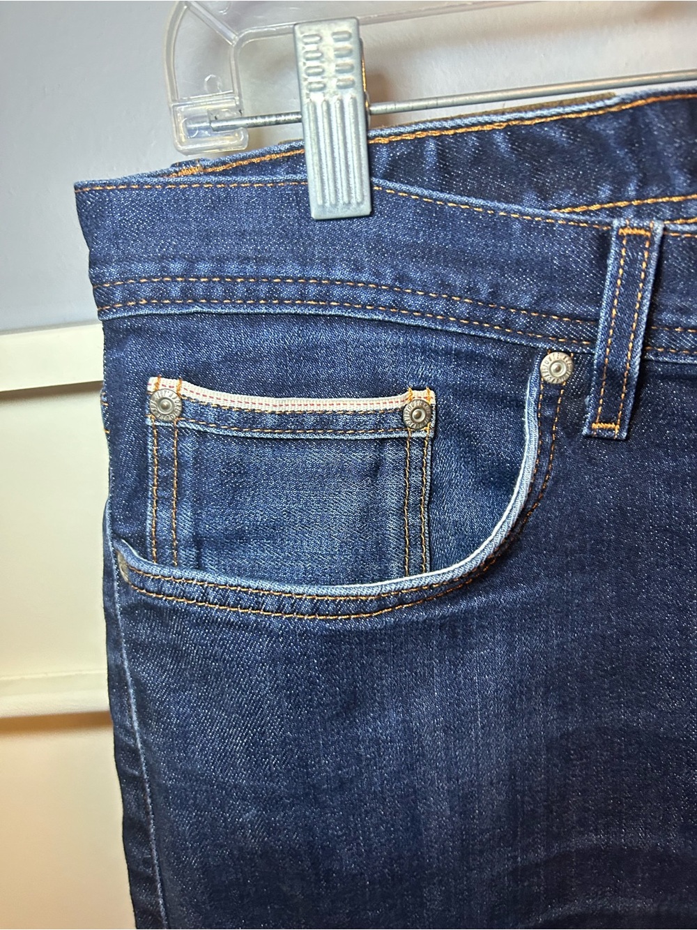 Naked & Famous 11oz Indigo Selvedge Denim slim jeans - Picture 4 of 11
